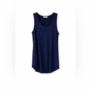 Cotton On Navy Blue Tank Top XS Soft Lightweight Basic Layering Top